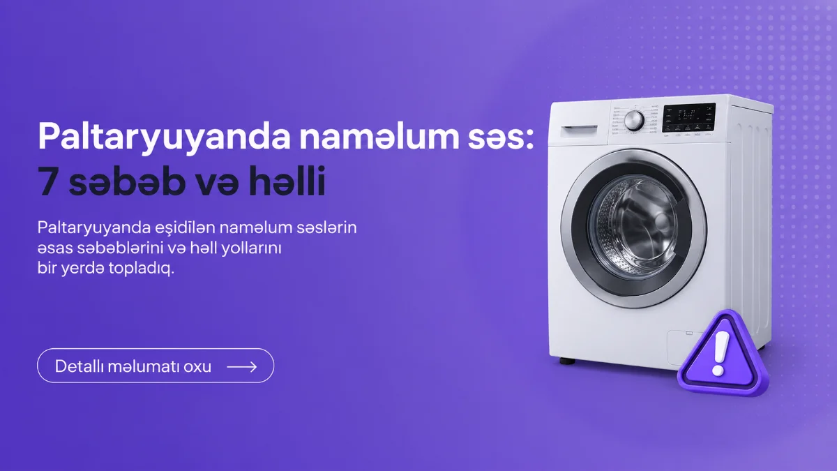 Paltaryuyan maşında naməlum səs probleminin vizual təsviri